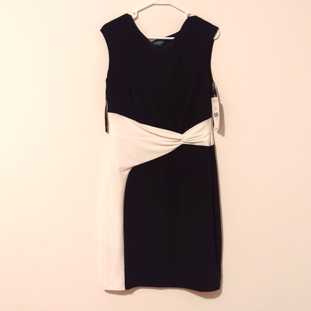 Lauren Ralph Lauren Women's black/white size 12 dress.